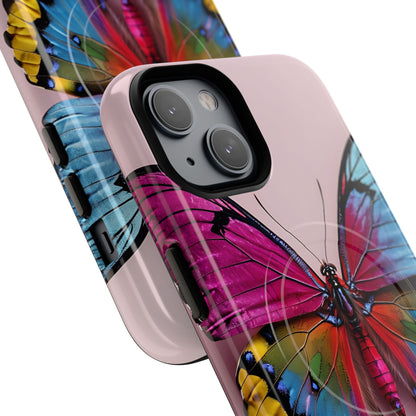 Vivid Butterfly iPhone 14 Case - Tough+