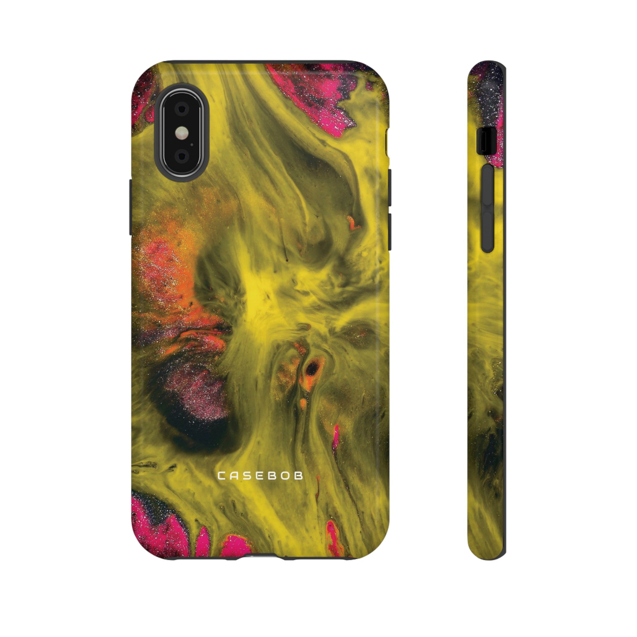 Yellow Ink Art - Protective Phone Case