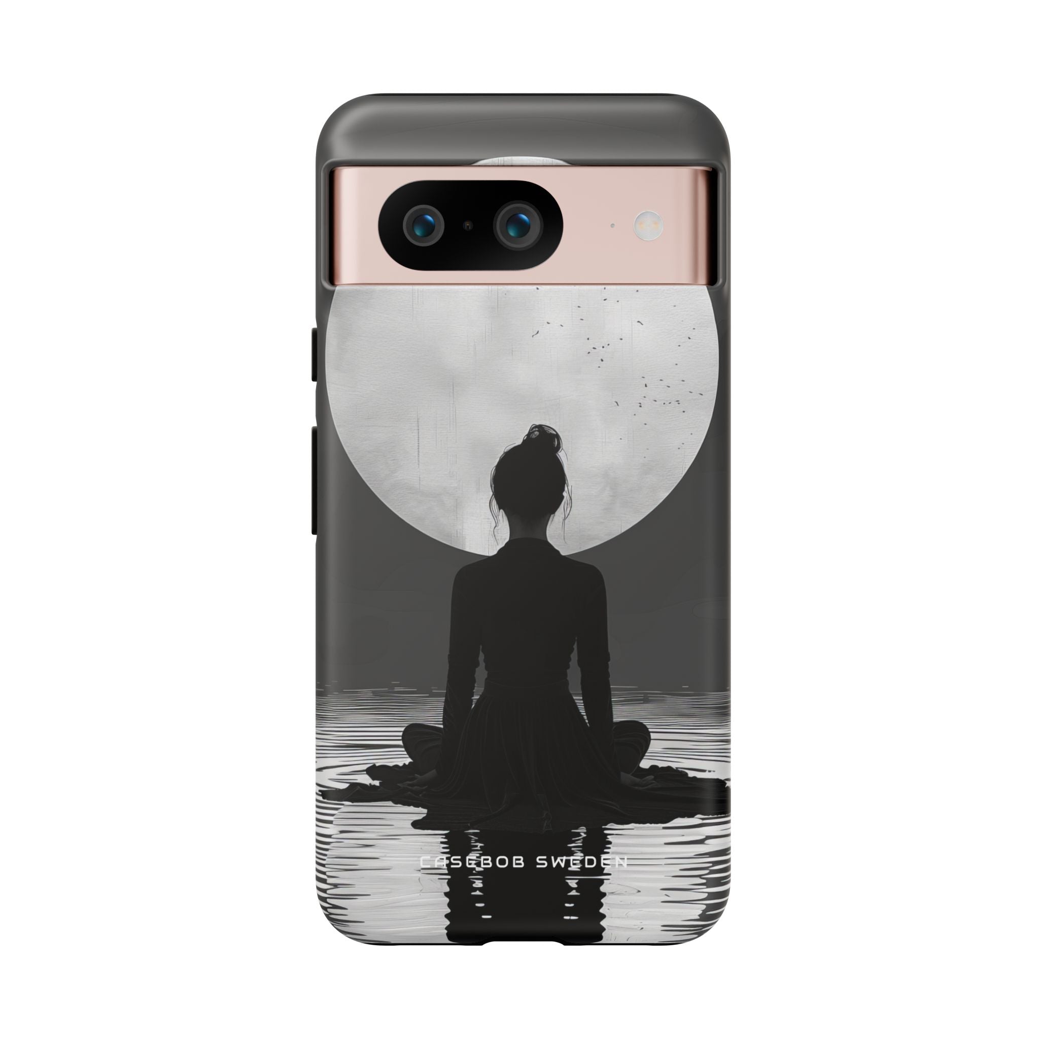 Zen Serenity Moon Reflection Google Pixel 8 - Tough Phone Case