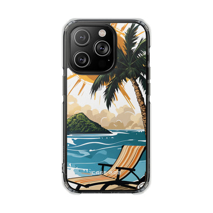 Sunny Palm Breeze iPhone 14 Pro Case - Impact