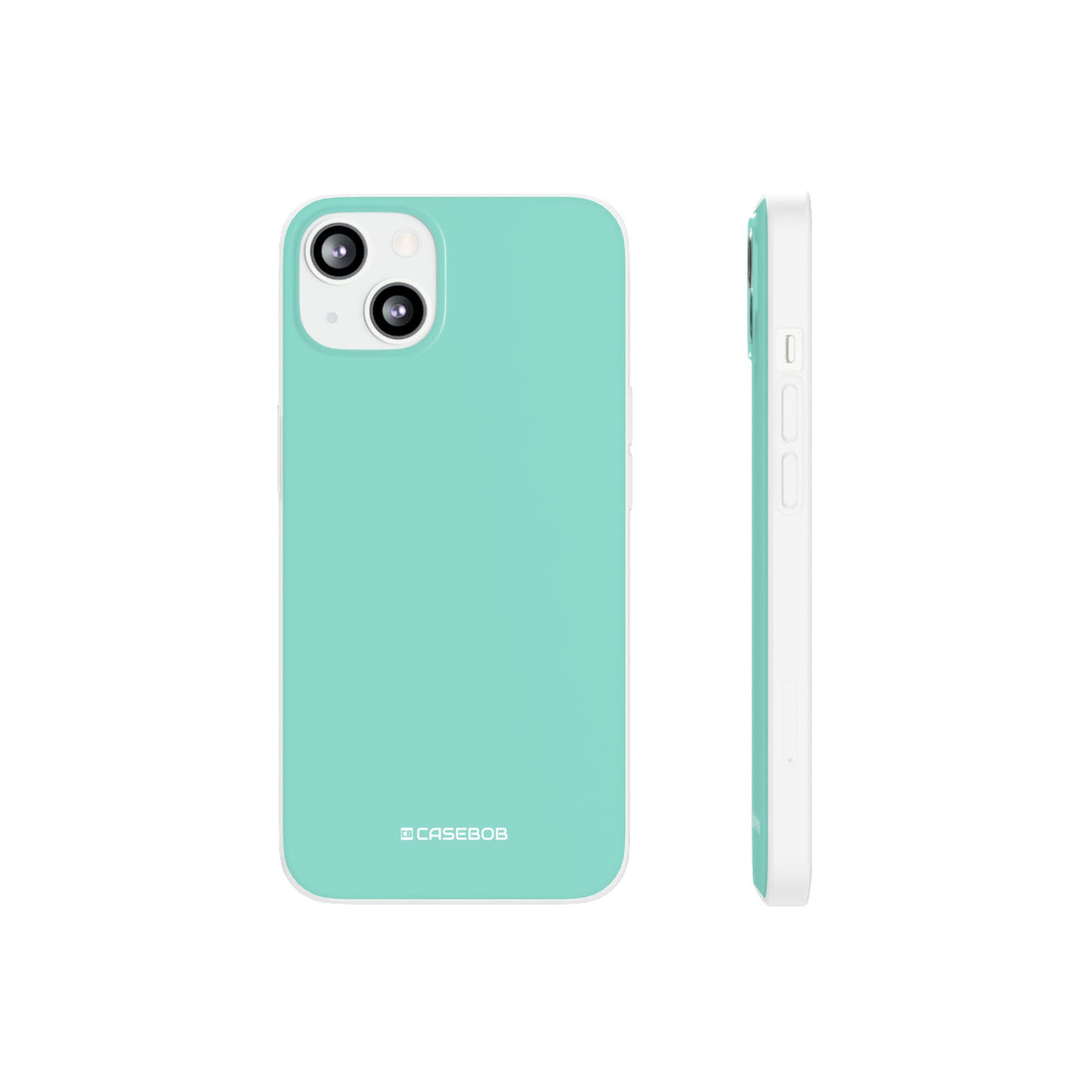 Middle Blue Green | Phone Case for iPhone (Flexible Case)