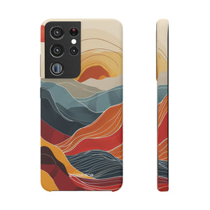 Sunset Waves | Slim Phone Case for Samsung