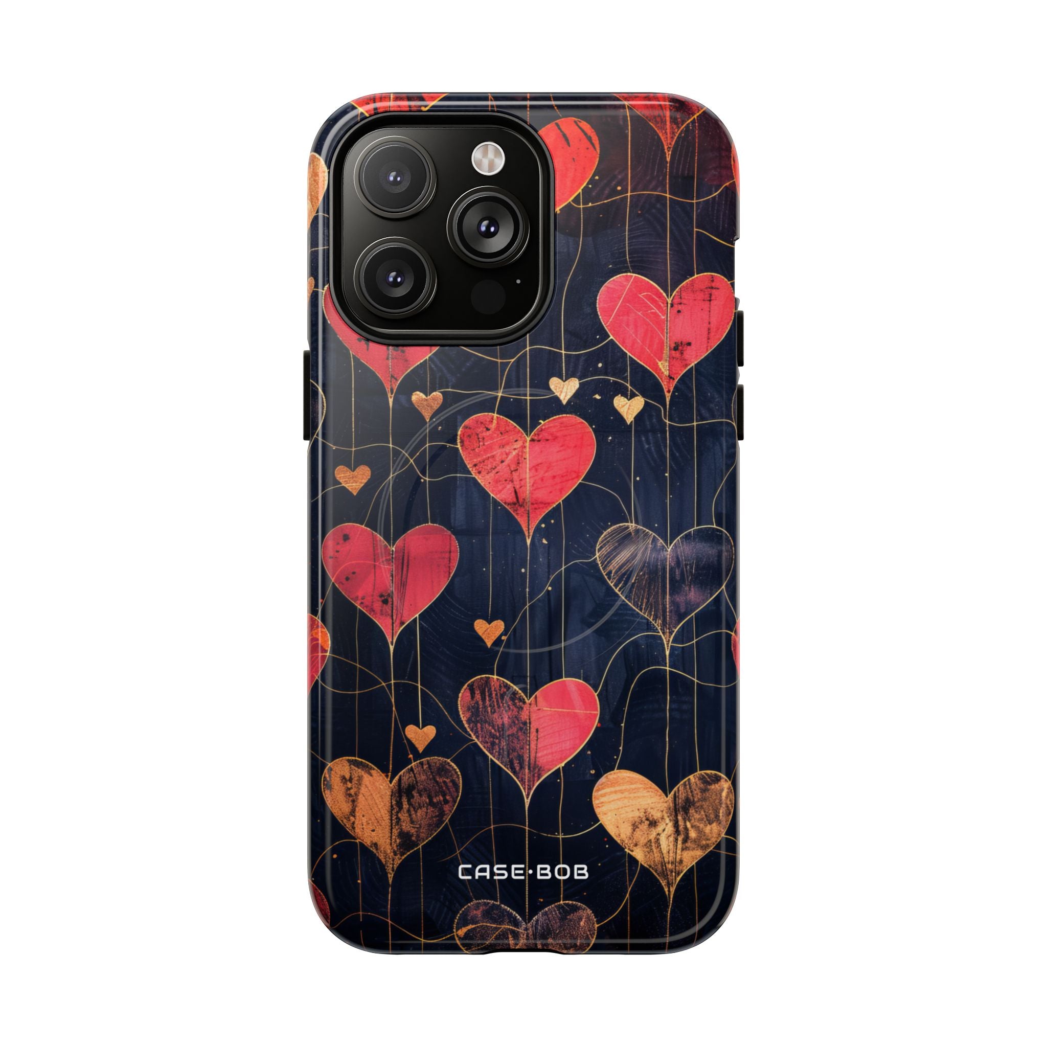 Golden Hearts Network iPhone 14 Pro Max Case - Tough+