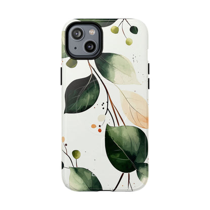 Greenberry Branch iPhone 14 Plus Case - Tough+
