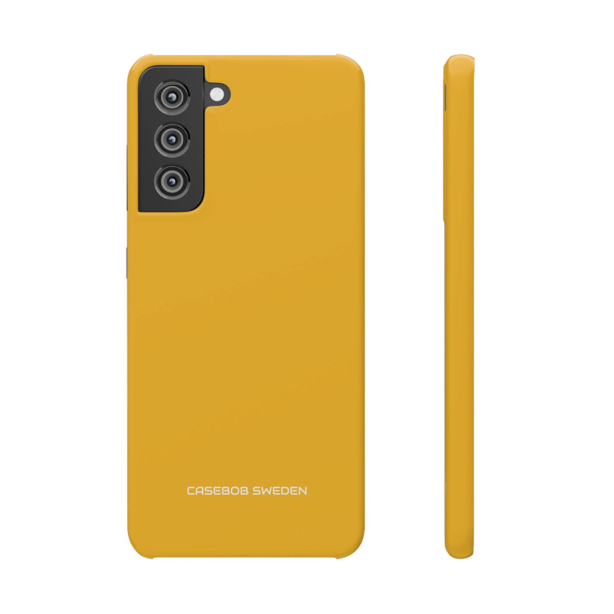 Amber Yellow - Slim Samsung S21 Phone Case