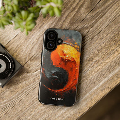 Molten Yin-Yang iPhone 16 Pro Case - Tough