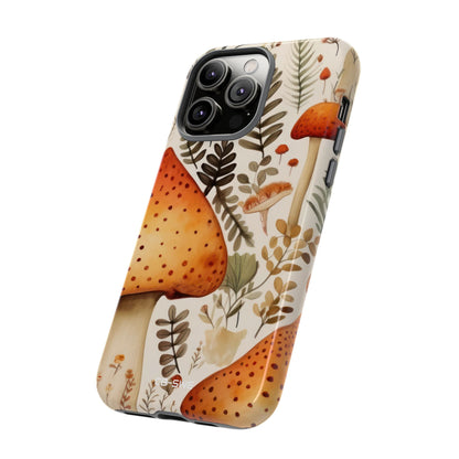 Mushrooms Sprout Cheerfully - iPhone Case