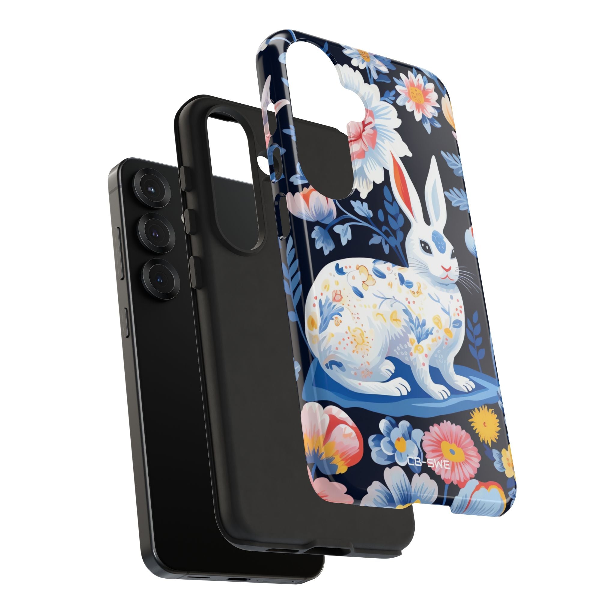 Floral Rabbit Dances - Samsung Case