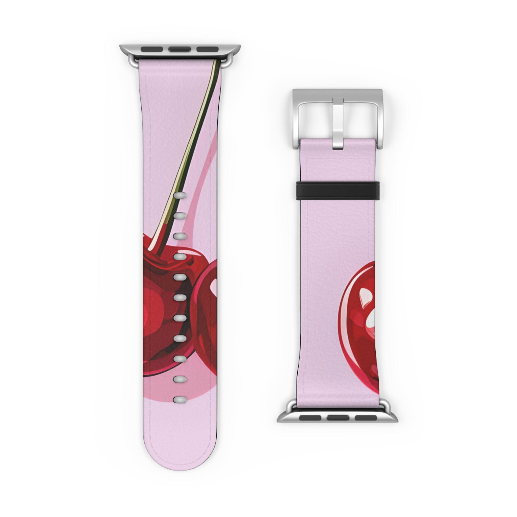 Glossy Cherry Glow - Watch Band