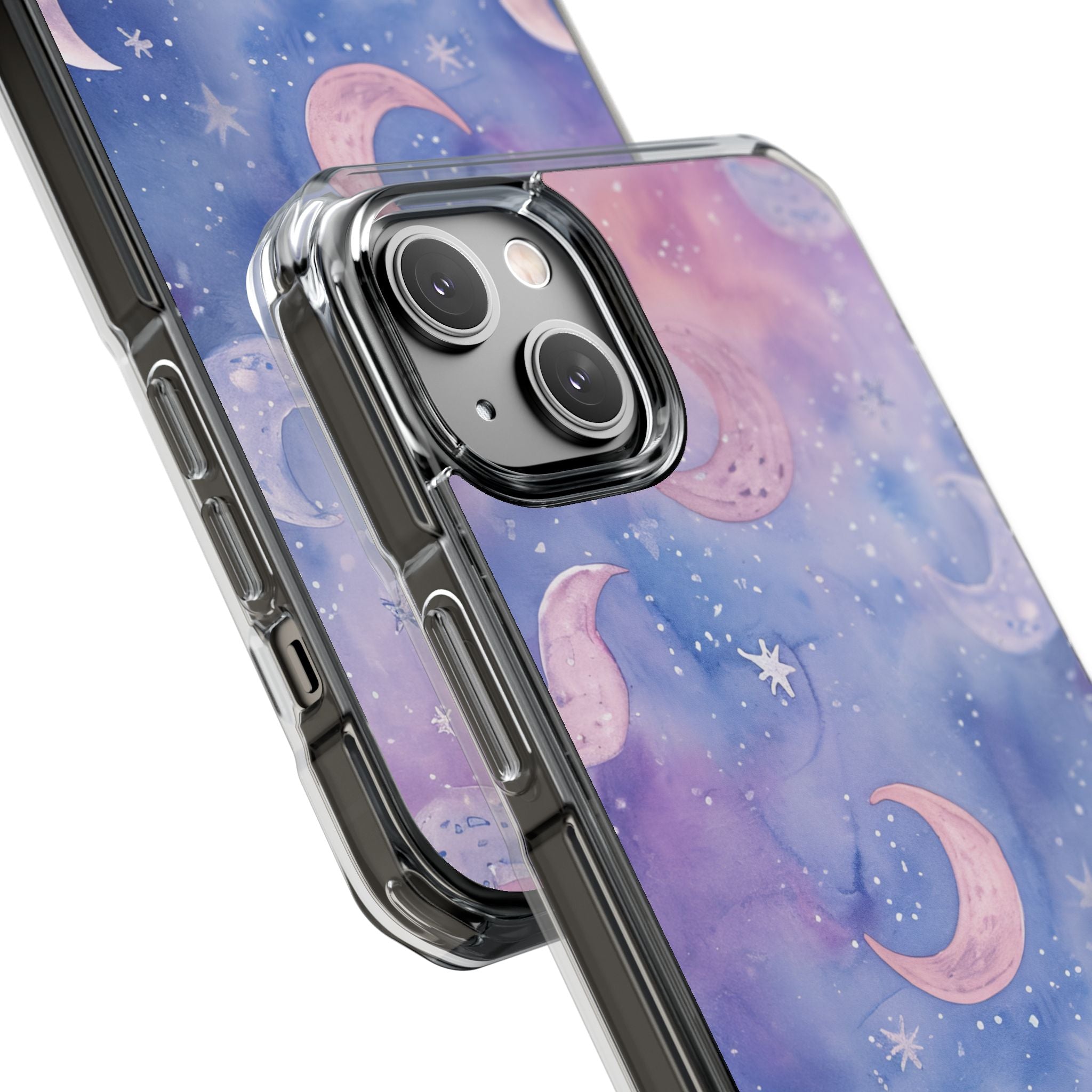 Celestial Dreamscape - Clear Impact iPhone 14 Phone Case