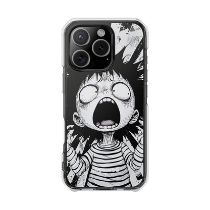 Screaming Stripes iPhone 16 Pro Case - Impact
