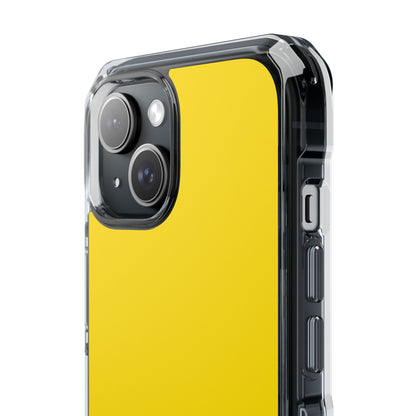 Yellow Pantone - Clear Impact Case for iPhone