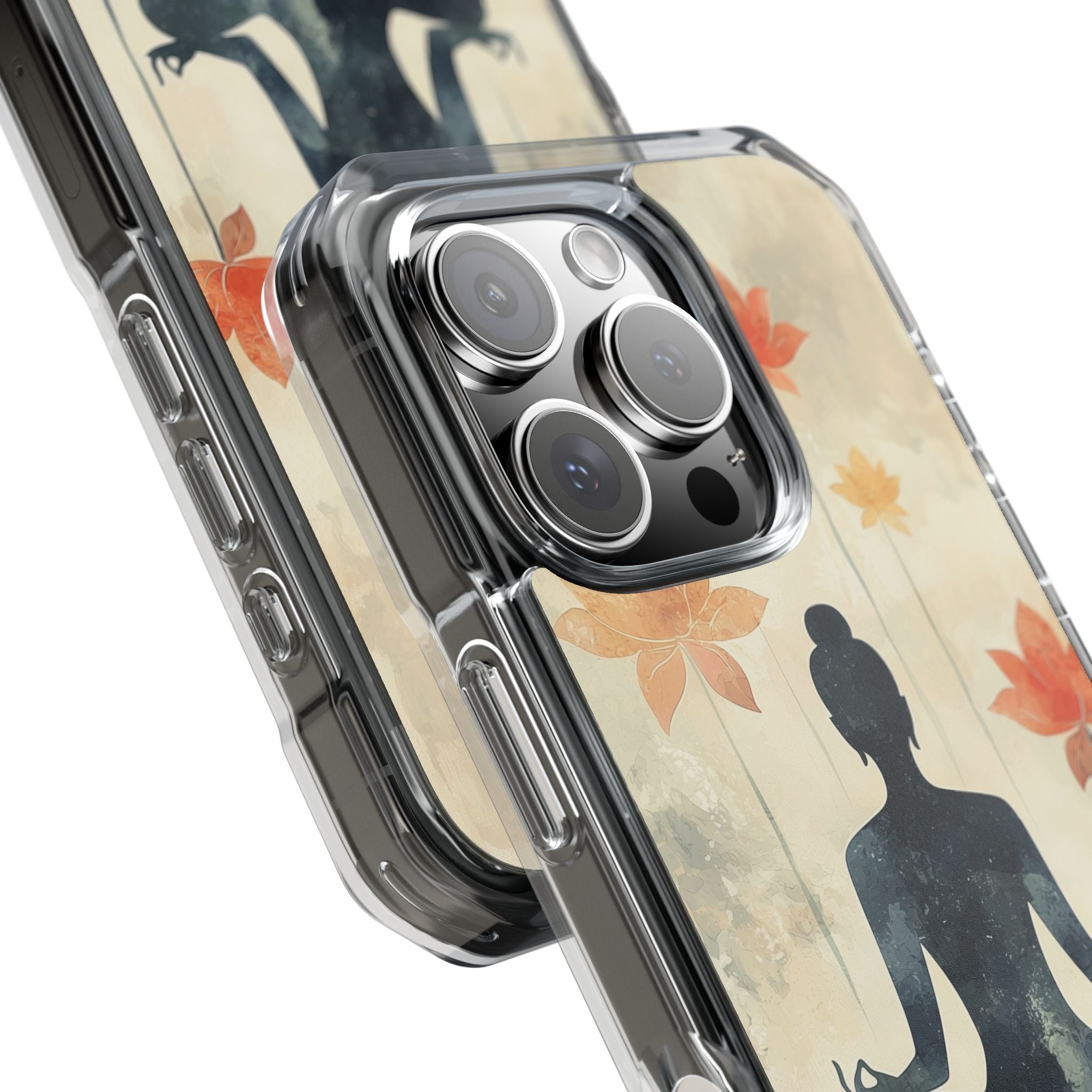Lotus Blooms Surround iPhone Case - Impact