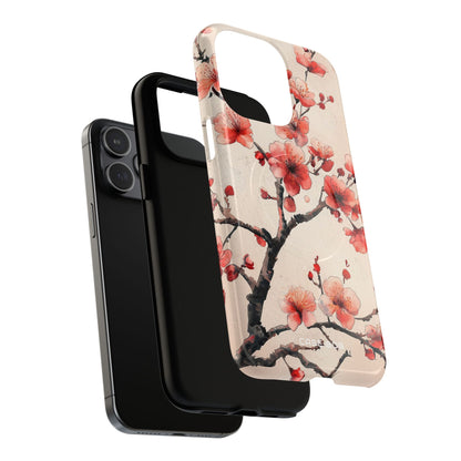 Blossom Shadow iPhone 15 Pro Max Case - Tough+