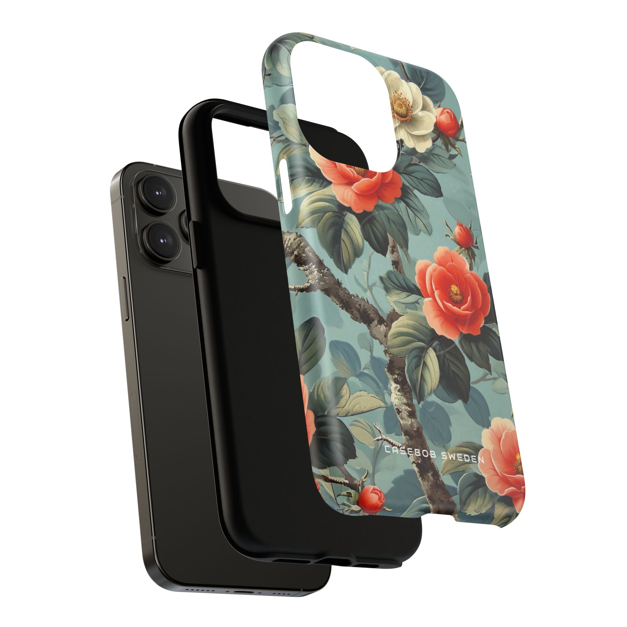 Vintage Floral Romance iPhone 14 | Tough+ Phone Case