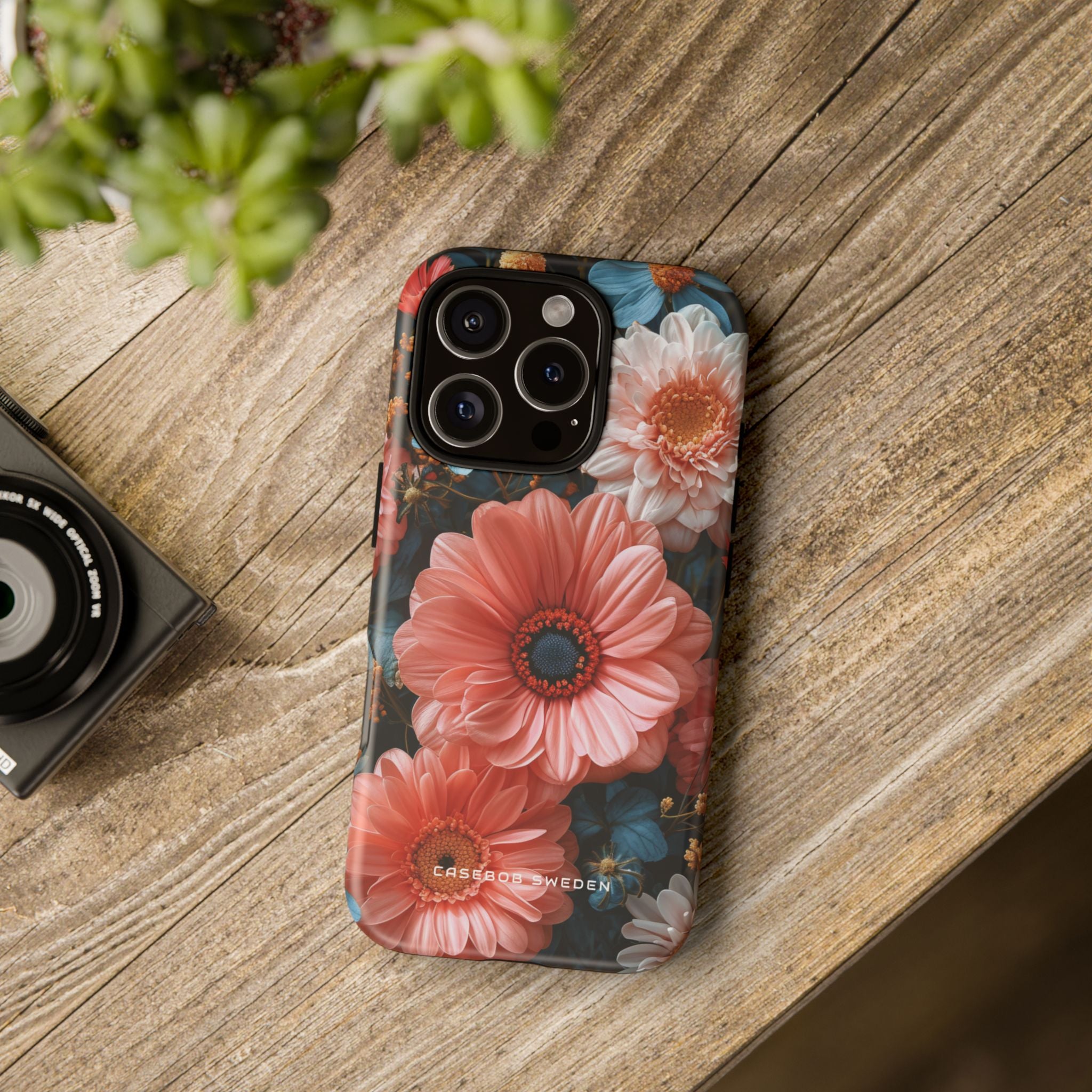 Surreal Floral Harmony iPhone 16 - Tough Phone Case