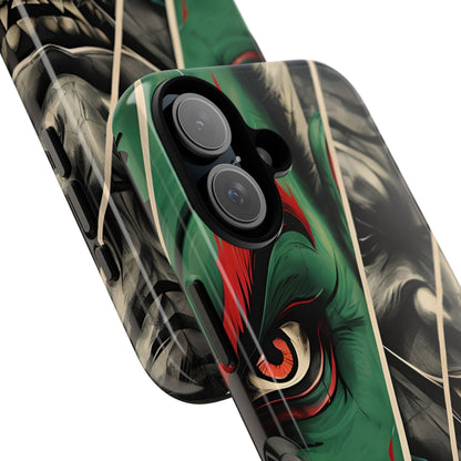 Demonic Panels Clash - iPhone Case