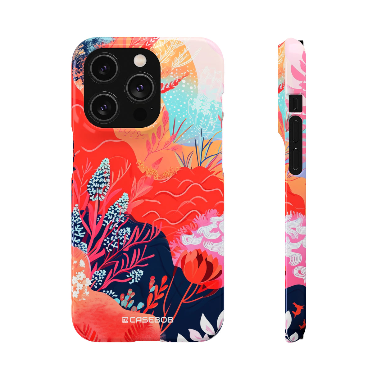 Living Coral Design | Handyhülle für iPhone (Slim Case)