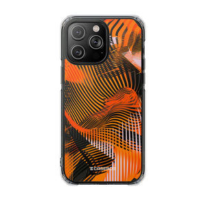 Pantone Tangerine  | Phone Case for iPhone (Clear Impact Case - Magnetic)