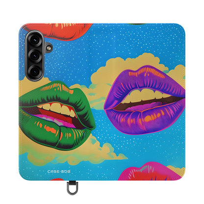 Pop Lips - Samsung S25+ Case - Wallet