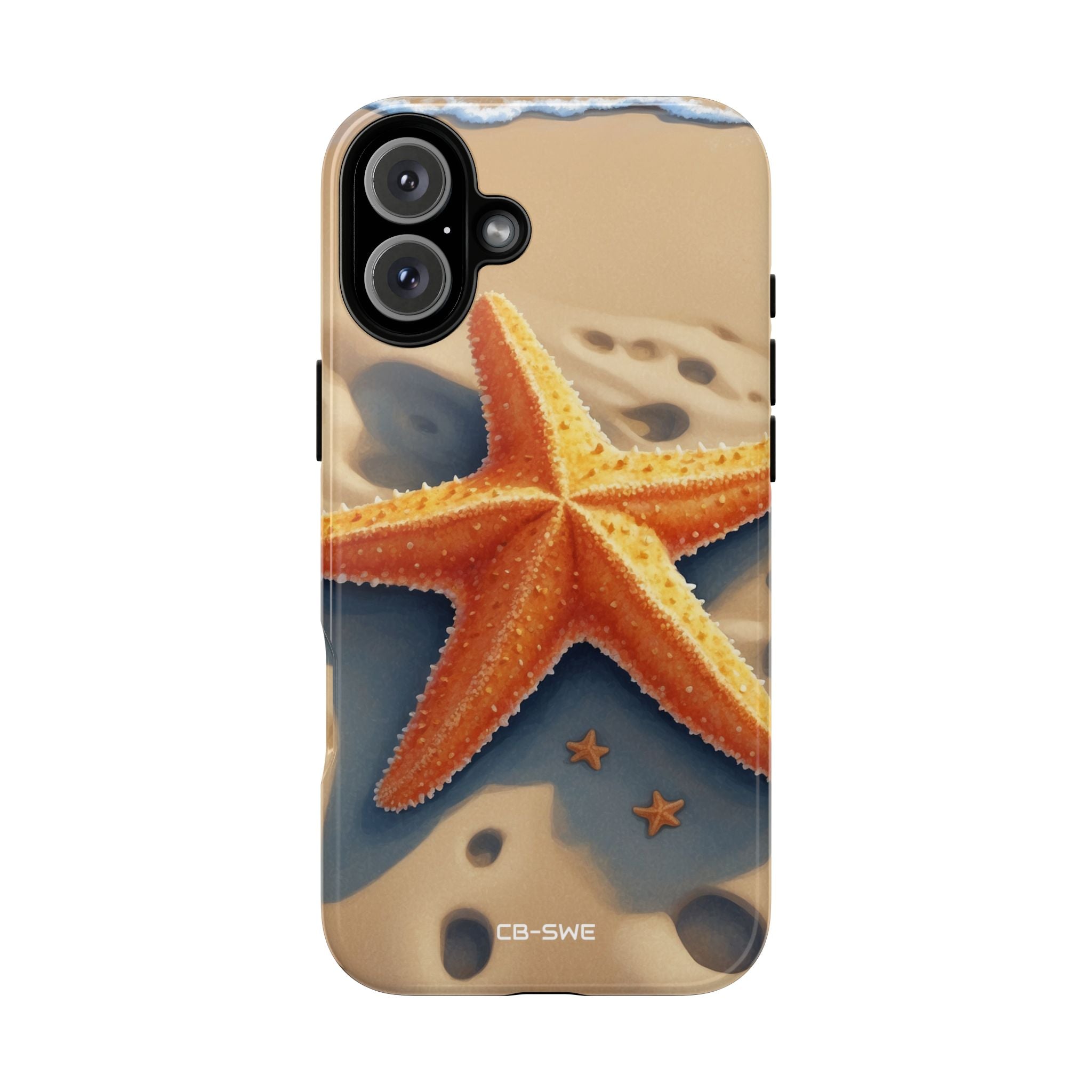 Starfish Rests On Sand - iPhone Case