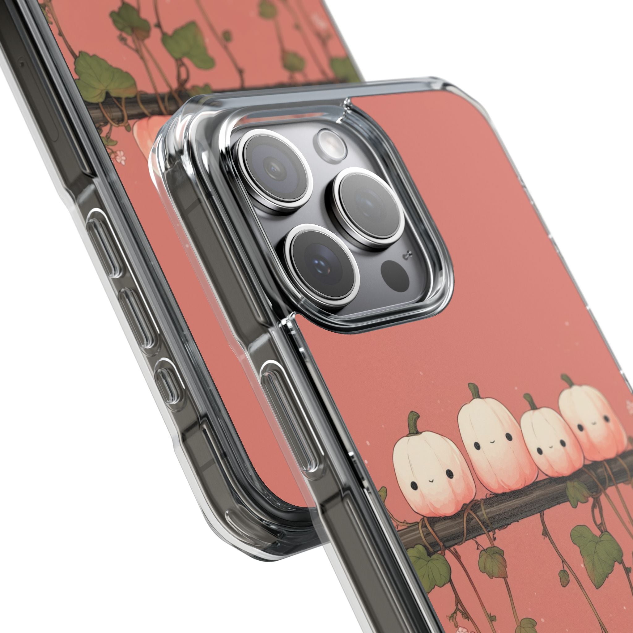 Pumpkins Greet Vines iPhone Case - Impact