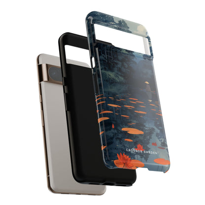 Tranquil Lotus Reflections Google Pixel 8 - Tough Phone Case