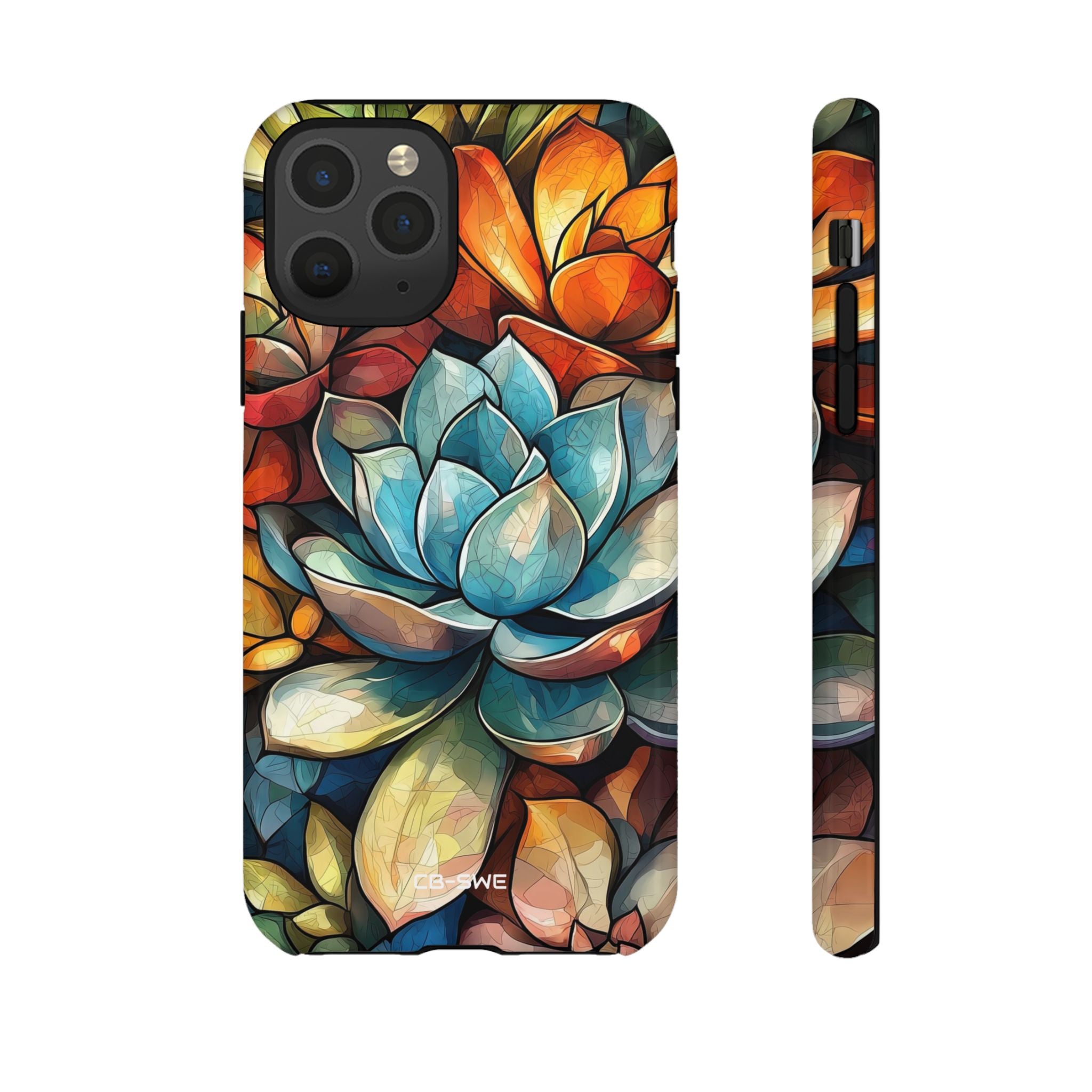Vibrant Succulent Garden - iPhone Case