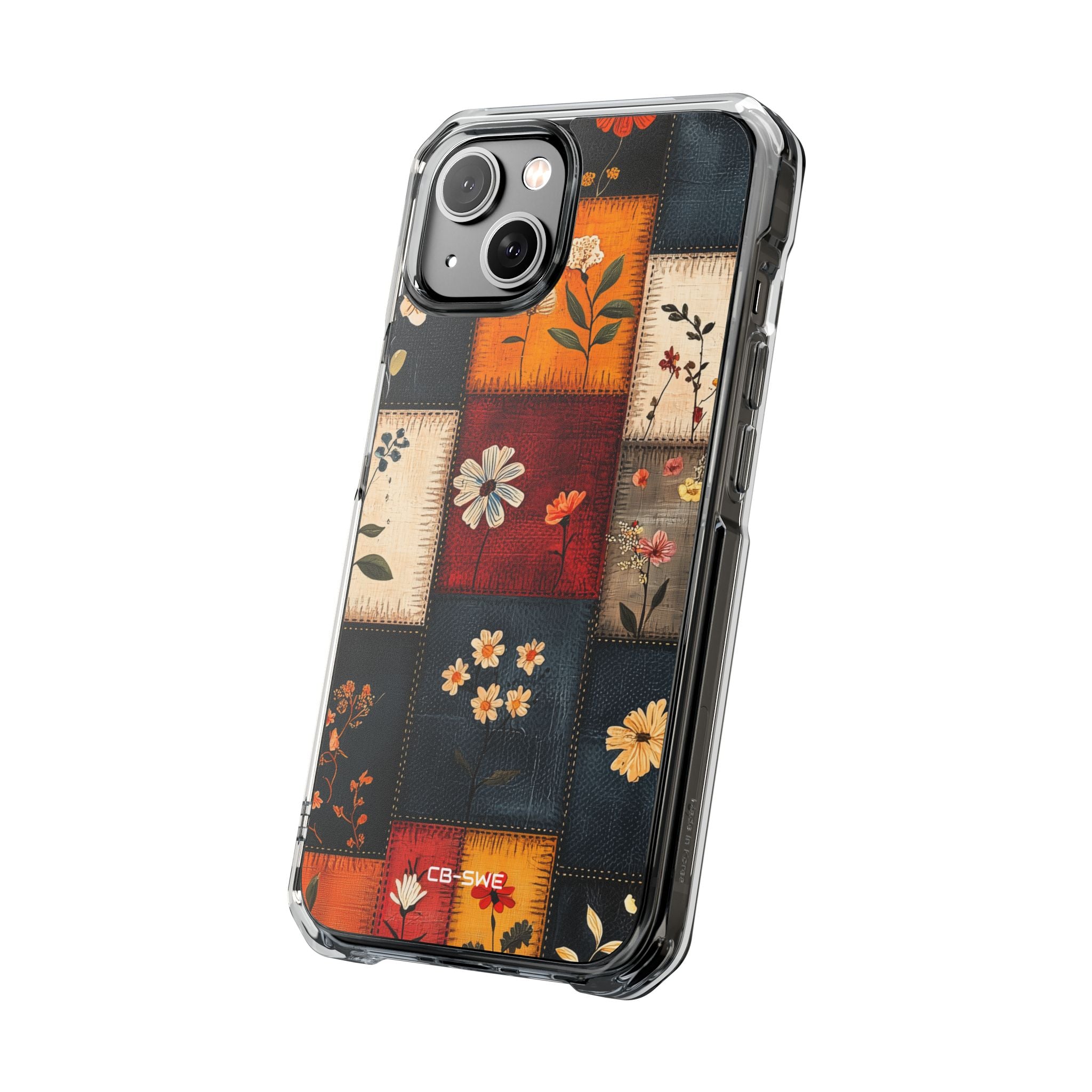 Floral Patches Bloom iPhone Case - Impact