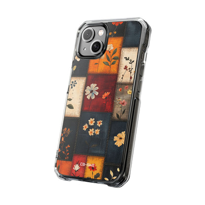 Floral Patches Bloom iPhone Case - Impact