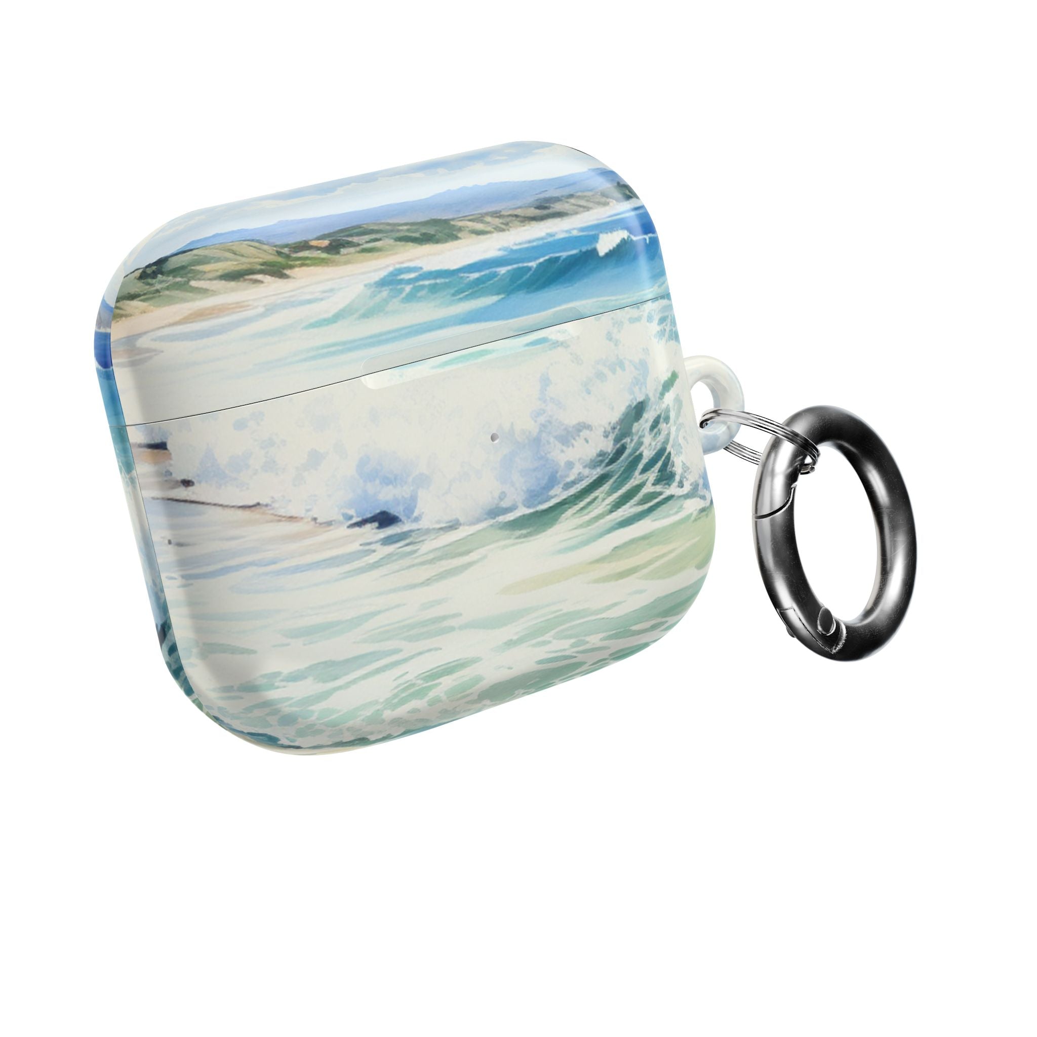 Foaming Blue Waves - AirPods Case