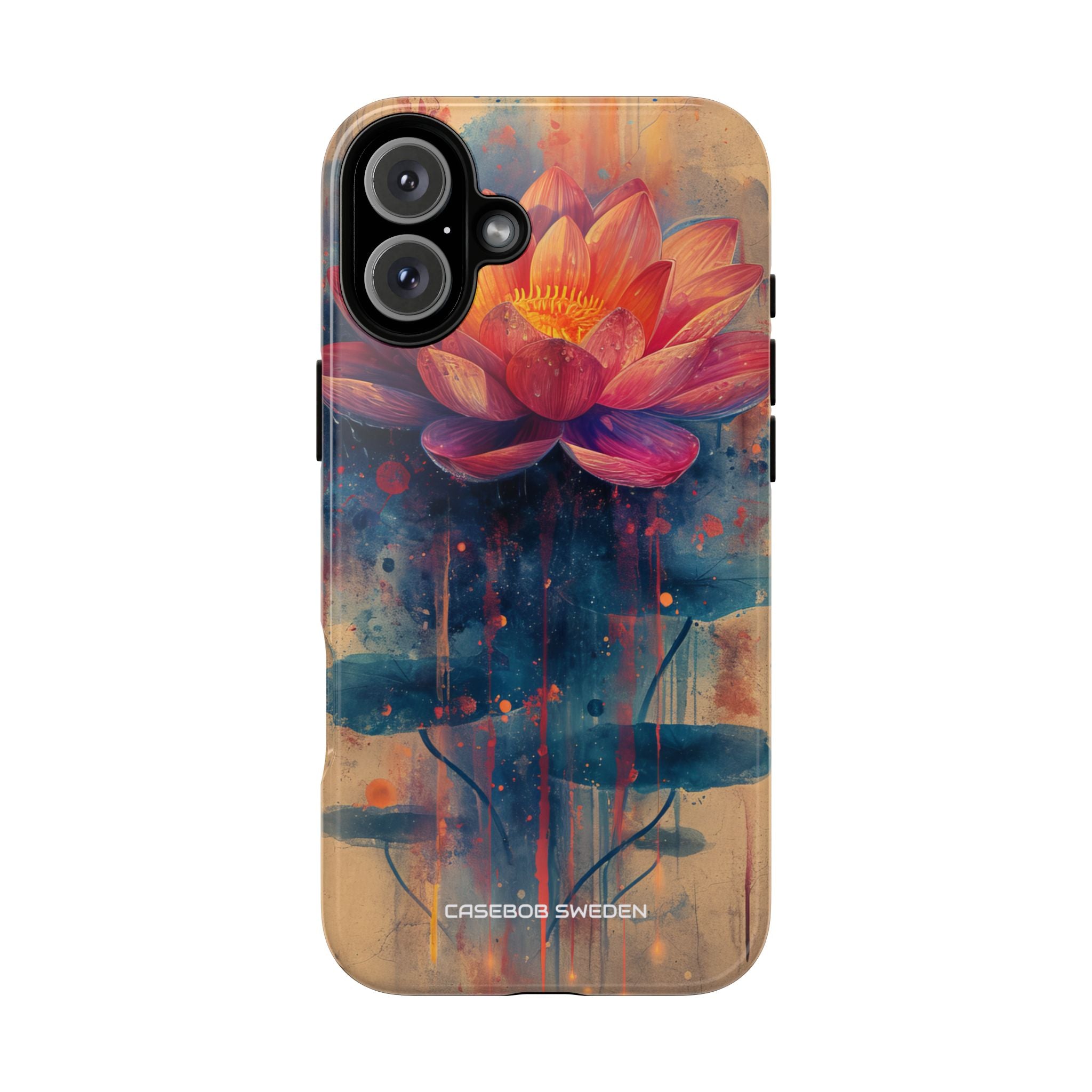 Lotus Blossom Art - Tough iPhone 16 Phone Case