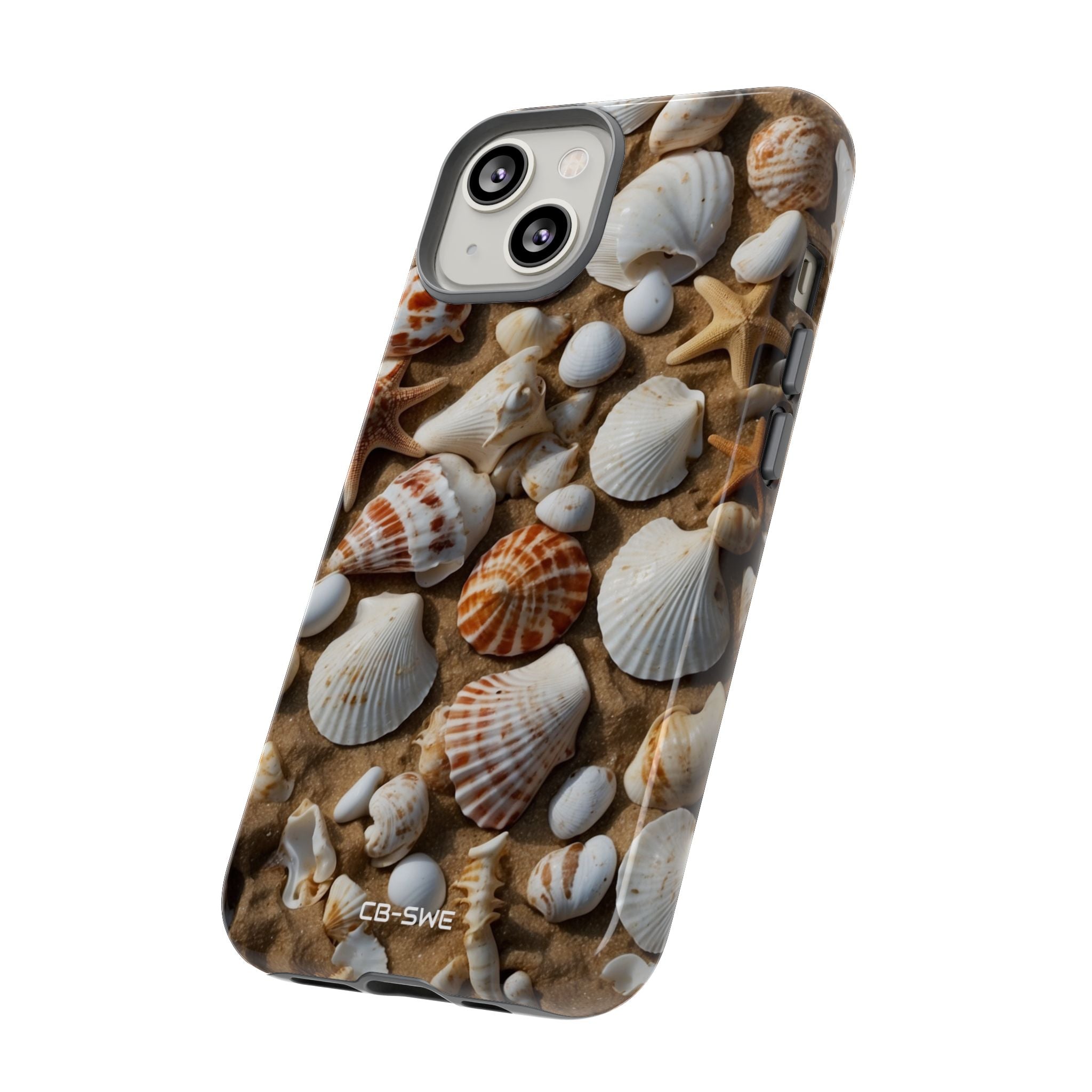 Seashells Embrace Shore - iPhone Case