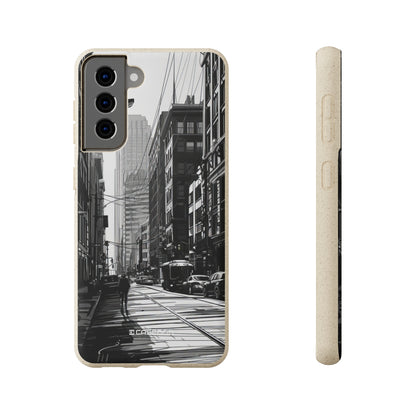 Noir Urban Serenity | Biodegradable Phone Case