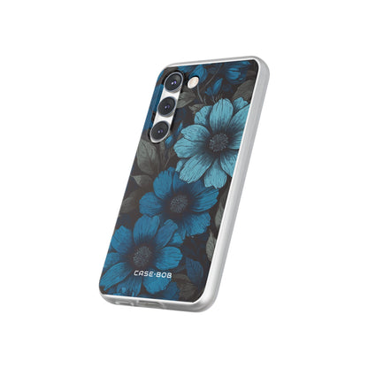 Blue Petal Radiance Samsung S23 Case - Soft