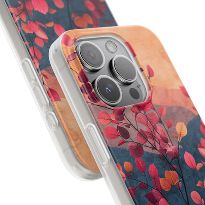 Vibrant Floral Harmony iPhone 15 - Flexi Phone Case