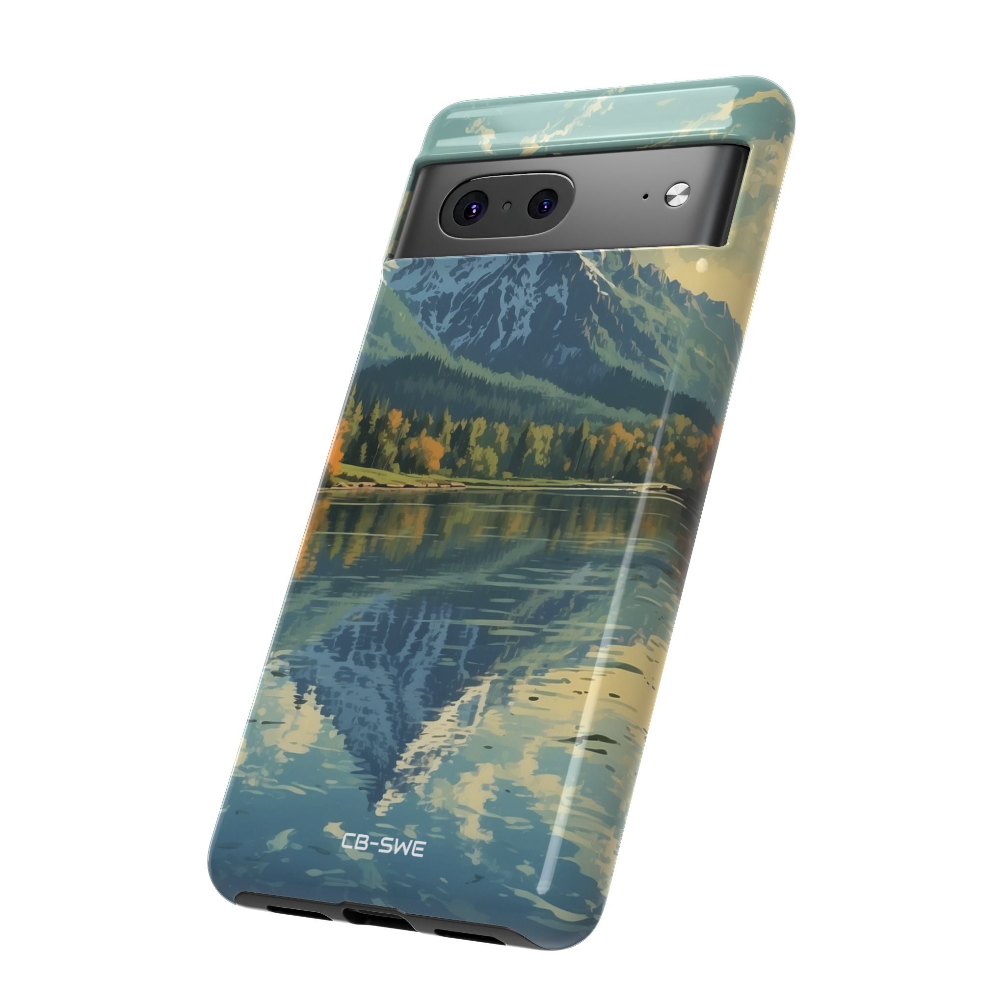 Mountain Reflects Calm - Google Pixel Case
