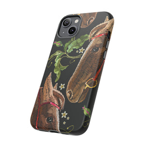 Horse Drawing - Protective Phone Case