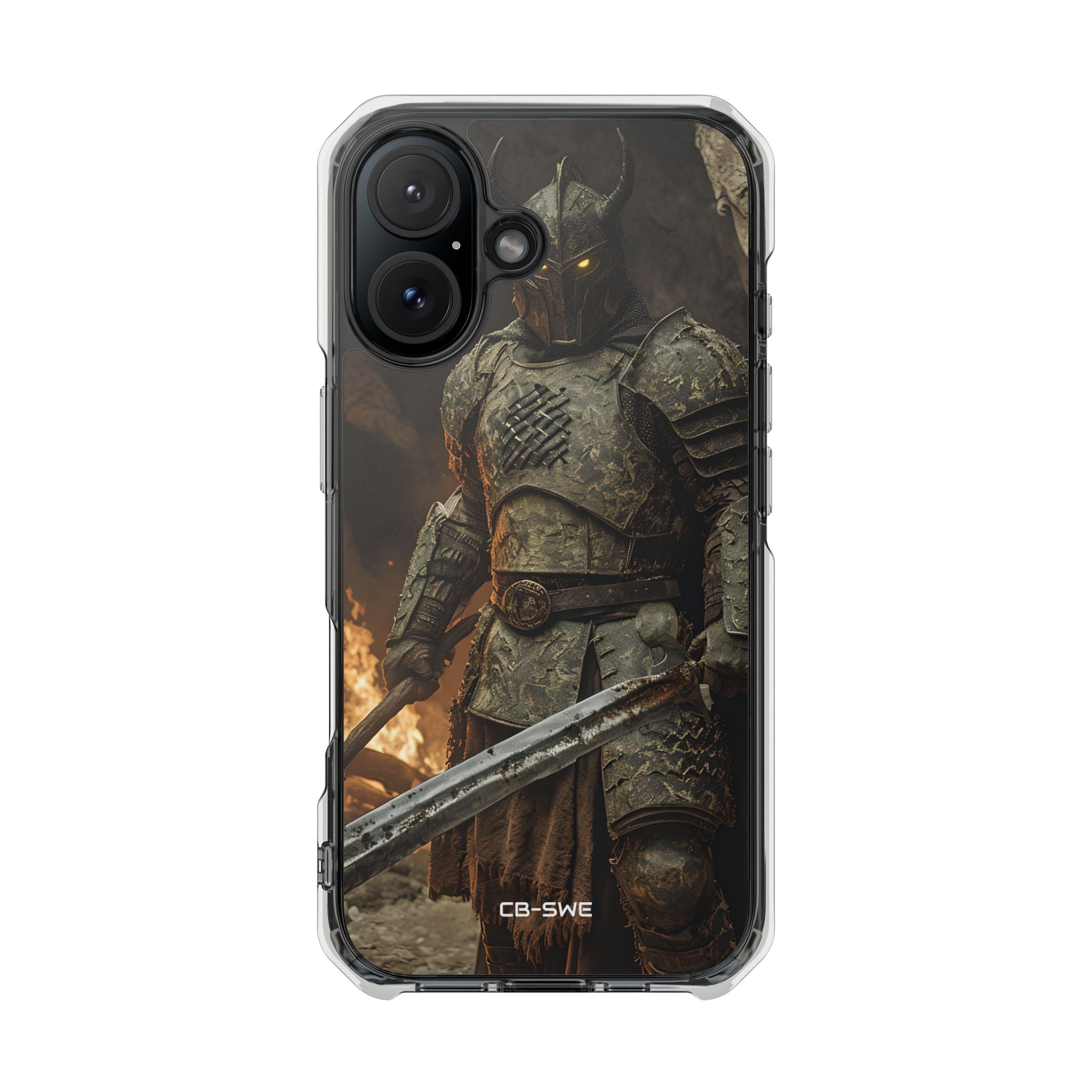 Mystic Warrior's Gaze iPhone Case - Impact
