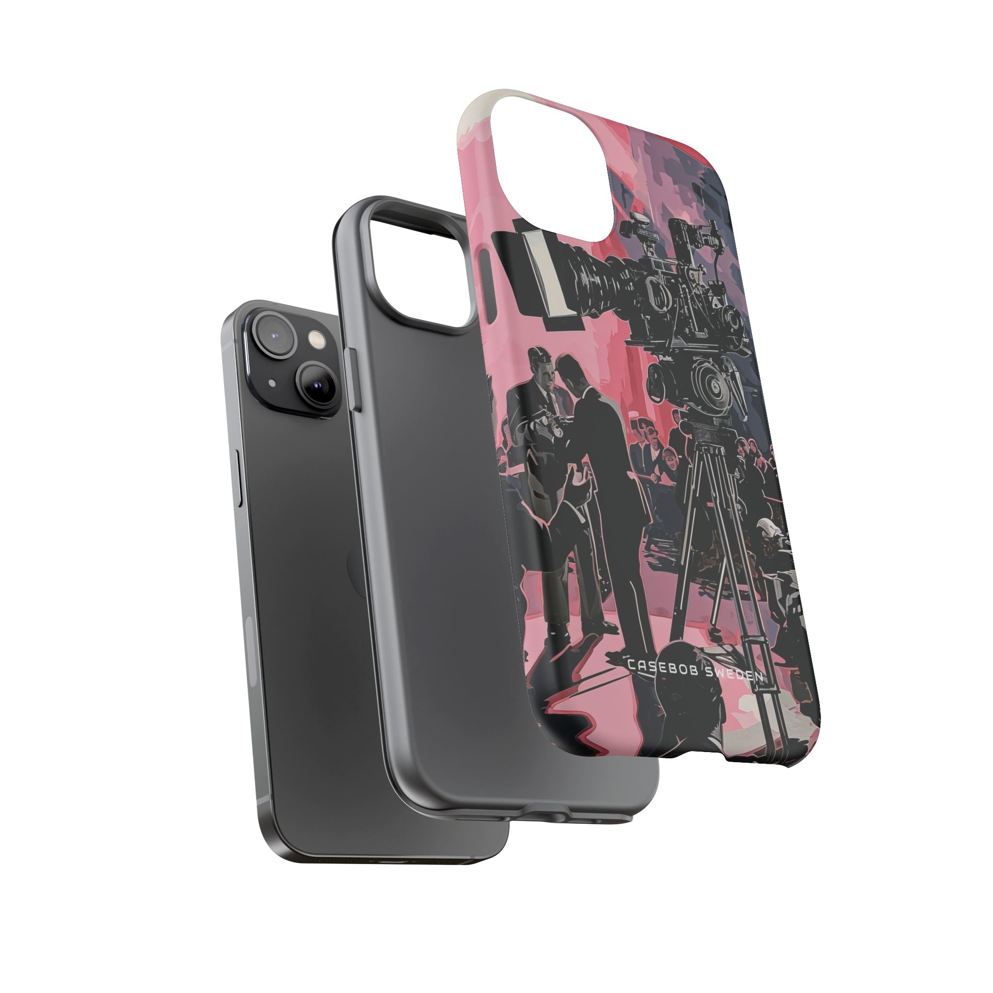 Retro Cinematic Spotlight iPhone 14 - Tough Phone Case