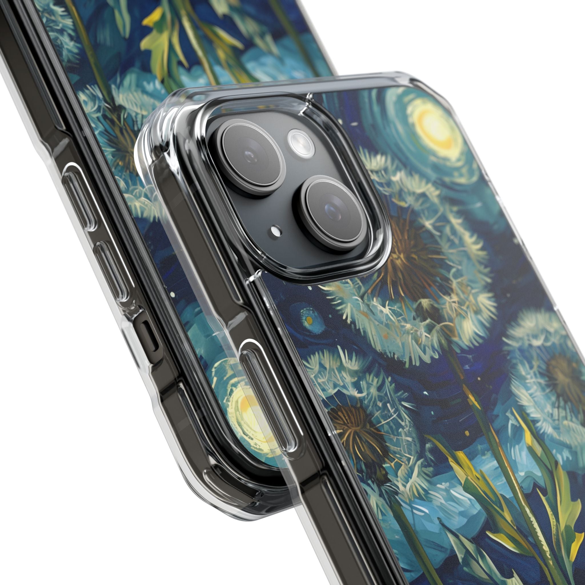 Dandelions Under Starlight iPhone Case - Impact