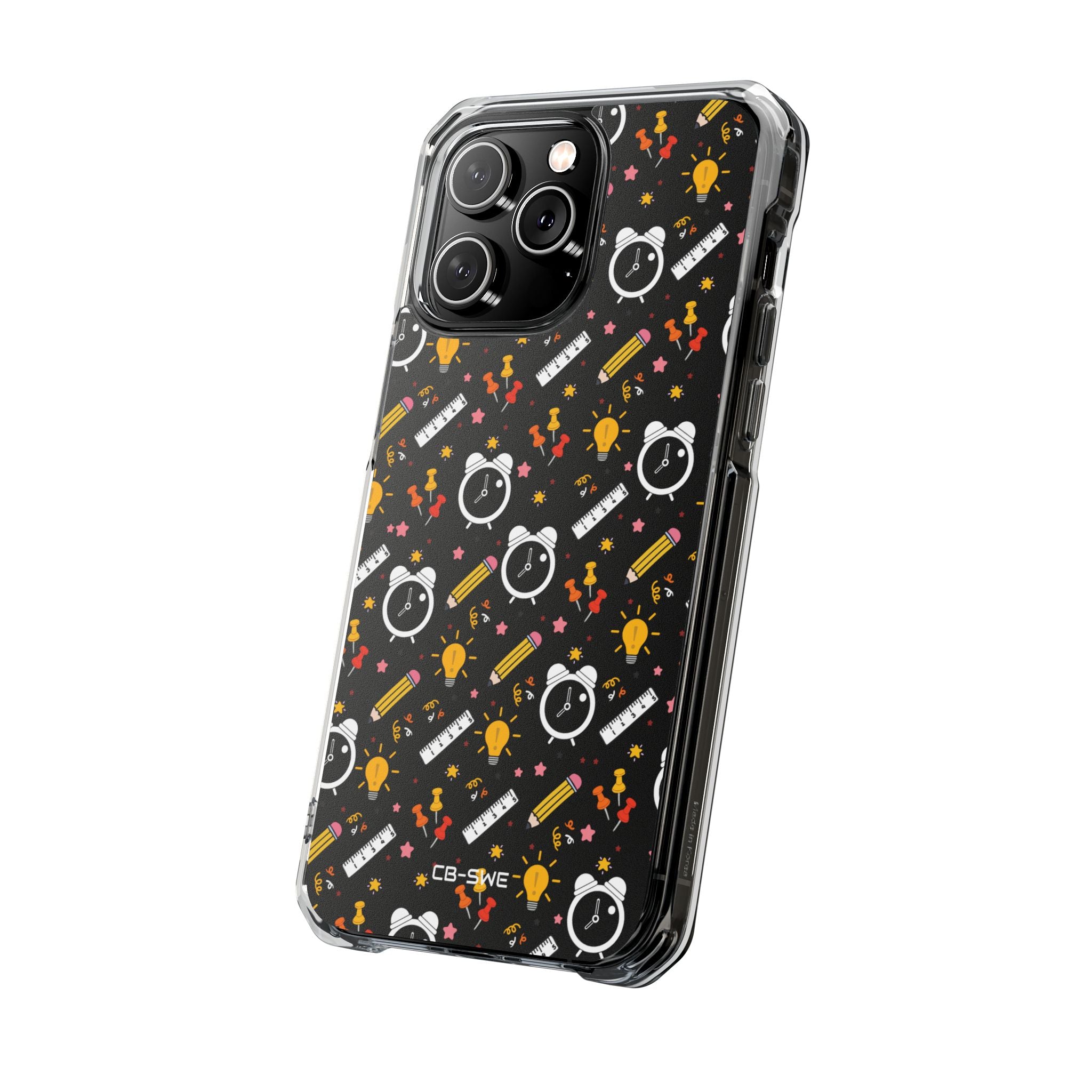 Bright Pencils Twirl iPhone Case - Impact