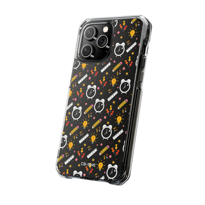 Bright Pencils Twirl iPhone Case - Impact