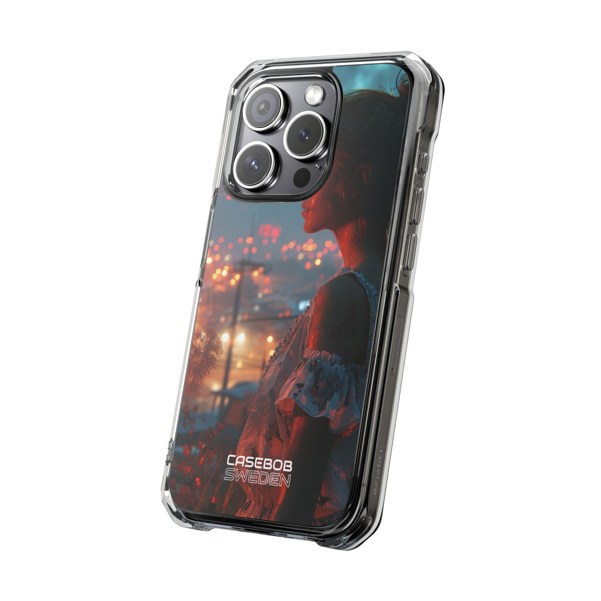 Moonlit Dreamscape Glow iPhone 15 - Impact Clear+