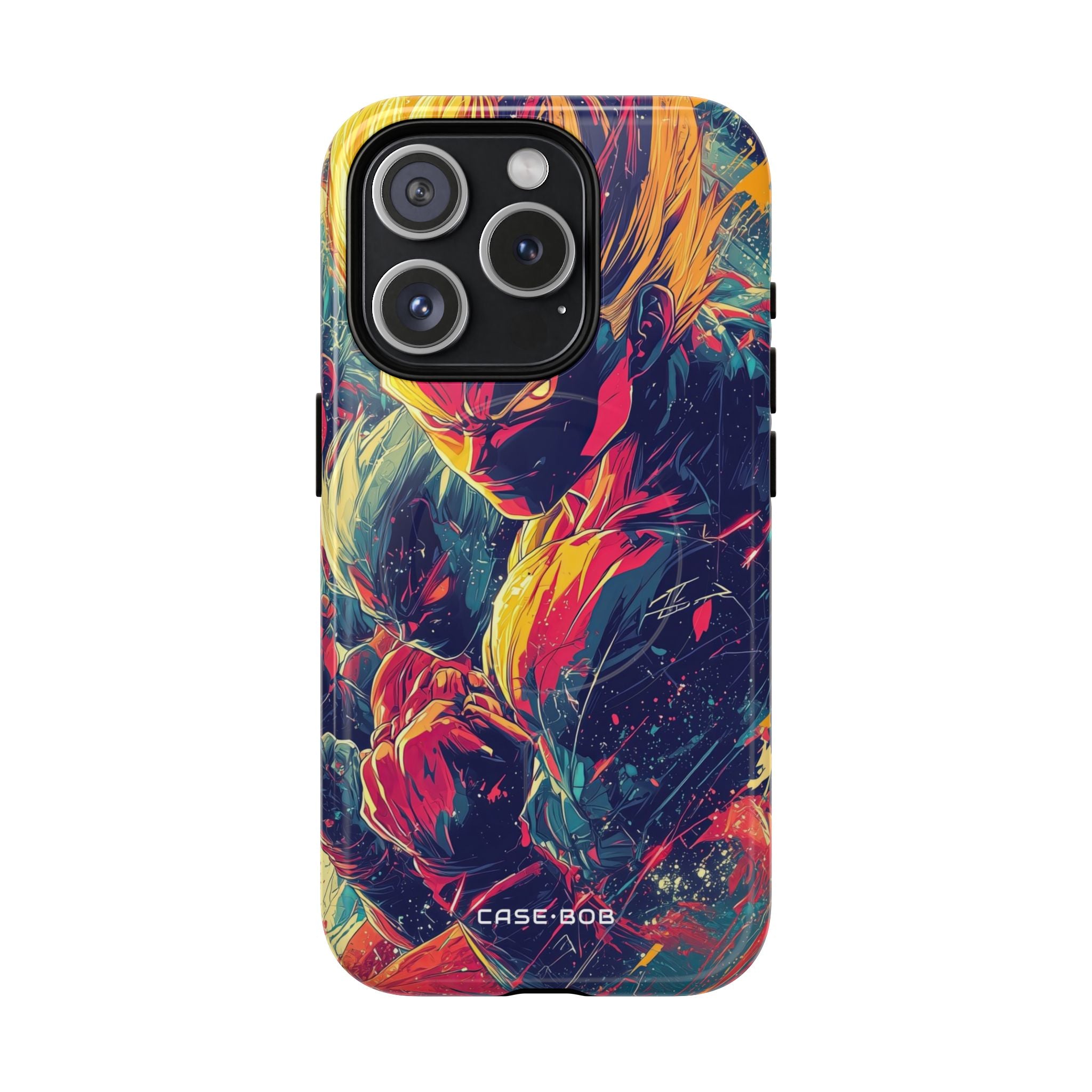 Yellow Fury iPhone 15 Pro Case - Tough+