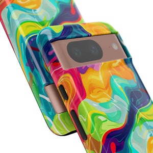 Bold Bright Patterns | Phone Case for Google Pixel (Protective Case)