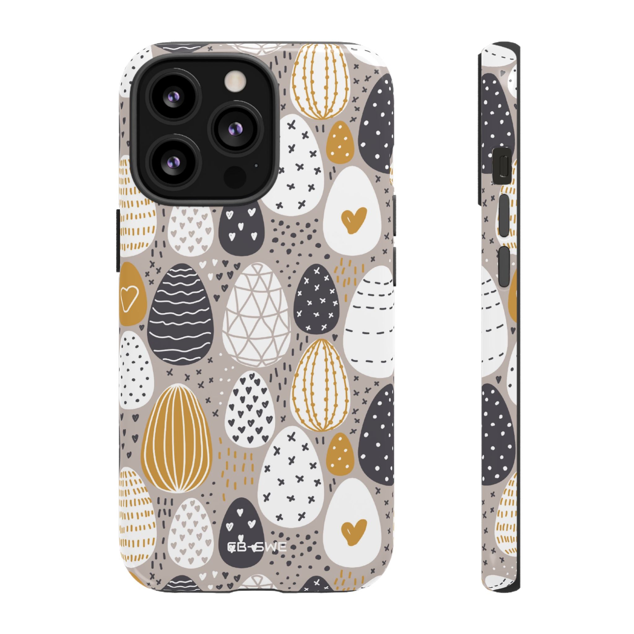 Easter Eggs Playful - iPhone Case