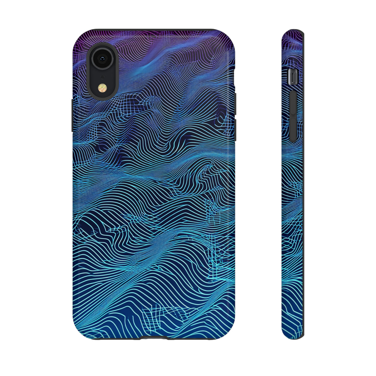 AI Interface: Tech Gradient - Protective Phone Case