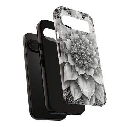 Cosmic Floral Mandala Google Pixel 9 - Tough