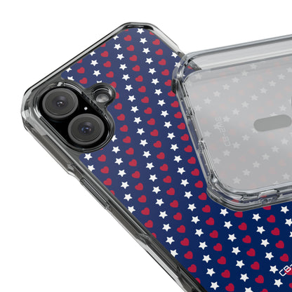 Hearts Twinkle Bright iPhone Case - Impact